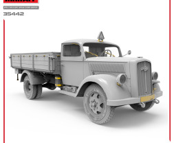 1:35 German 3t Cargo Truck 3,6-36S, Military Service