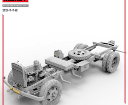 1:35 German 3t Cargo Truck 3,6-36S, Military Service