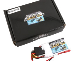 Gens ace Soaring G-Tech LiPo - 2S 450mAh 7,4V 2S1P (30C) JST-SYP Plug