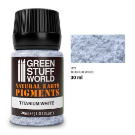 Natural Earth Pigments – Titanium White (30 ml)