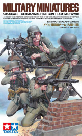 1:35 German Machine Gun Team (MID-WWII)