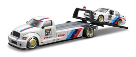 1:64 Maisto Elite Transports Flatbed & BMW M3