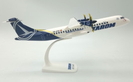 1:100 ATR 72-600 (72-212A) Tarom, 2020s Colors, C. Bâzu Cantacuzino (Snap-Fit)