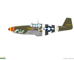 1:48 North American P-51B Mustang, Birdcage Canopy (ProfiPACK edition)