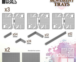 Modular Movement Trays – modulární pohyblivý zásobník