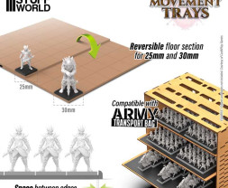 Modular Movement Trays – modulární pohyblivý zásobník