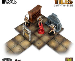Dungeon Tiles – 32mm Dungeon Tiles (3 Sheets)