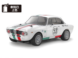 1:10 Alfa Romeo Giulia Sprint GTA MB-01 White Painted Chassis (stavebnice)