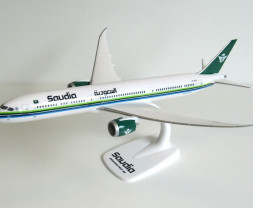 1:200 Boeing 787-10, Saudi Arabian Airlines, 1970s Saudia Retro Colors (Snap-Fit)