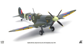 1:72 Supermarine Spitfire Mk.IX, RAF No.602 Sqn, MJ586, Pierre Clostermann, France, July 1944