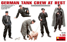 1:35 German Tank Crew at Rest