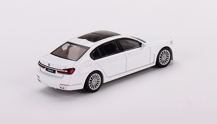 MINI GT 1:64 BMW Alpina B7 xDrive Alpine White LHD MGT00557