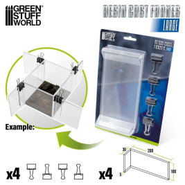 Resin Cast Frames Large – variabilní forma (velká)
