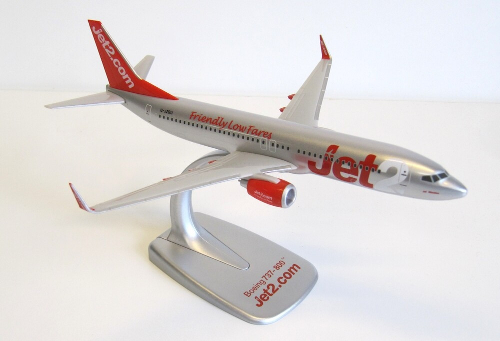 Jet2 Paper Model PPC Holland 1:200 Boeing 737-85P(WL), Jet2, 2000s Colors (Snap-Fit ...
