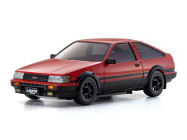 Mini-Z AWD Toyota Corolla Levin AE86 Red/Black s vysílačem KT-531P