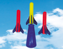 Pump Rocket – Air-Powered Rocket (3 pcs)