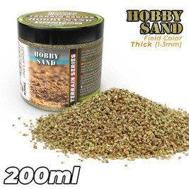 Thick Hobby Sand – Field Sand 1–3mm (200 ml)