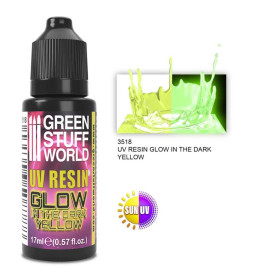 UV Resin Glow in the Dark Yellow (17 ml)