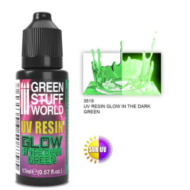 UV Resin Glow in the Dark Green (17 ml)