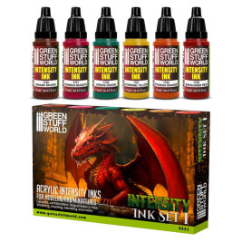 Intensity Inks Paint Set – Intensity Inks Set 1 (6× 17 ml)