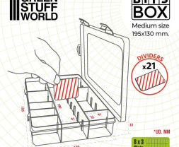 Storage Bits Boxes Medium – Medium Box with Variable Storage Spaces