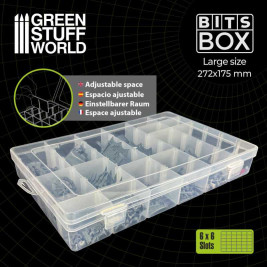 Storage Bits Boxes Large – box velký s variabilními úložnými prostory