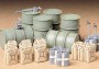 1:35 Military Miniatures German Fuel Drum Set