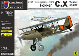 1:72 Fokker C.X ″Kestrel engine″