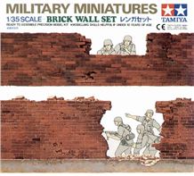 1:35 Military Miniatures Brick Wal Set