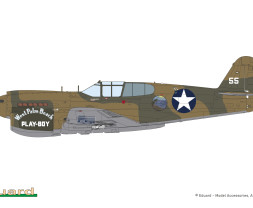 1:48 Curtiss P-40E Warhawk (Dual Combo Royal Class)