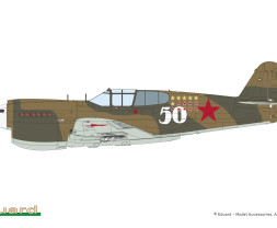 1:48 Curtiss P-40E Warhawk (Dual Combo Royal Class)