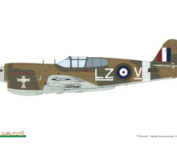1:48 Curtiss P-40E Warhawk (Dual Combo Royal Class)