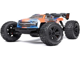 1:8 Arrma Kraton 6S V6 BLX 4WD RTR (modrá/oranžová)