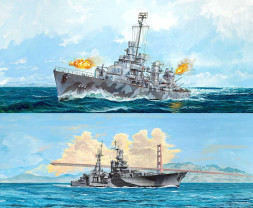 1:700 USS Indianapolis & USS Fletcher (Gift Set)