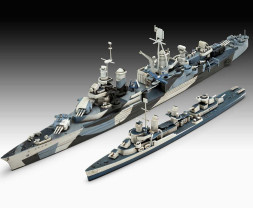 1:700 USS Indianapolis & USS Fletcher (Gift Set)