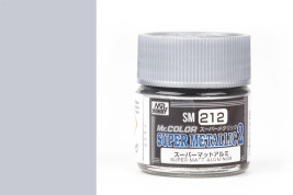 Mr. Color Super Metallic Colors II – Super Matt Aluminum (10 ml)
