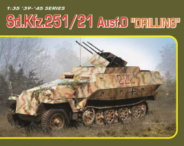 1:35 Sd.Kfz.251/21 Ausf.D, Drilling