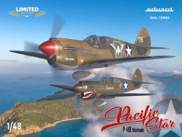 1:48 Pacific Star P-40E Warhawk (Dual Combo, Limited Edition)