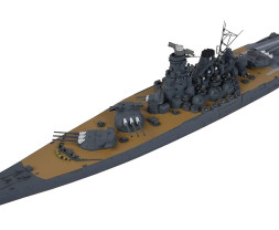 1:700 IJN Yamato (Water Line Series)