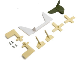 E-flite S.E.5a 0.9m: Páky řízení