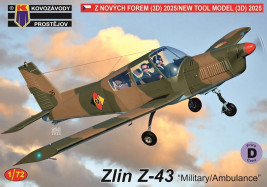 1:72 Zlín Z-43 „Military/Ambulance“
