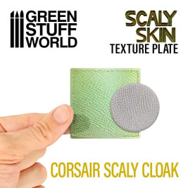 Texture Plate Corsair Scaly Cloak – texturovací destička šupinatý plášť korzára