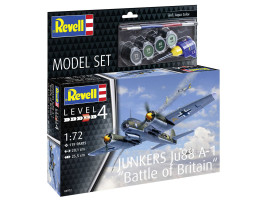 1:72 Junkers Ju 88 A-1, Battle of Britain (Model Set)
