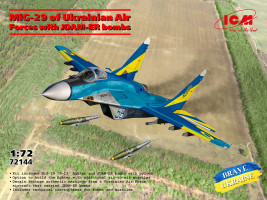 1:72 MiG-29 (9-13) w/ JDAM-ER Bombs, Ukrainian Air Force