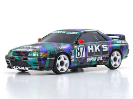 Mini-Z AWD Nissan Skyline GT-R R32 1993 HKS No.87 s vysílačem KT-531P
