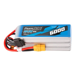Gens ace G-Tech LiPo - 6S 6000mAh 22.2V 6S1P (60C) XT90 Plug