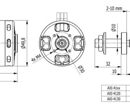 AXI 4120/14 V3 střídavý motor