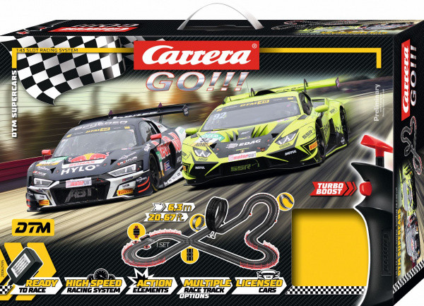 View Product - Autodráha Carrera GO!!! – DTM Supercars, délka 6,3 m