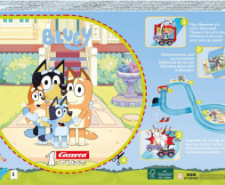 Carrera 1. First – Bluey racetrack, length 2.9 m