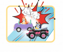 Autodráha Carrera 1. First – Bluey, délka 2,9 m